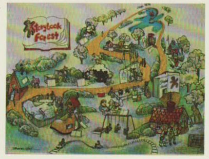 storybook forest funspot map